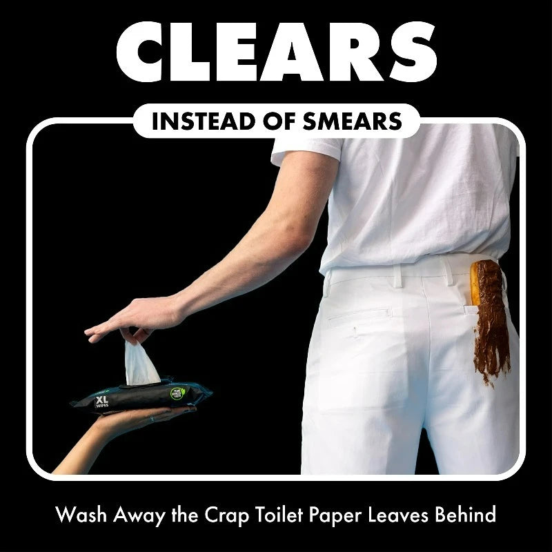 Odor Shield Flushable Wet Wipes